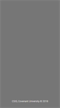 Mobile Screenshot of portal.covenantuniversity.edu.ng